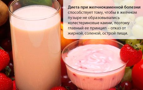 Dieta pentru boala calculilor biliari