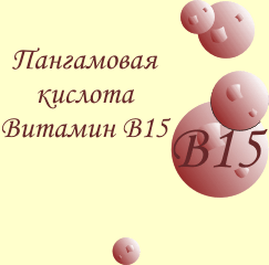 Informații generale despre vitamina B15