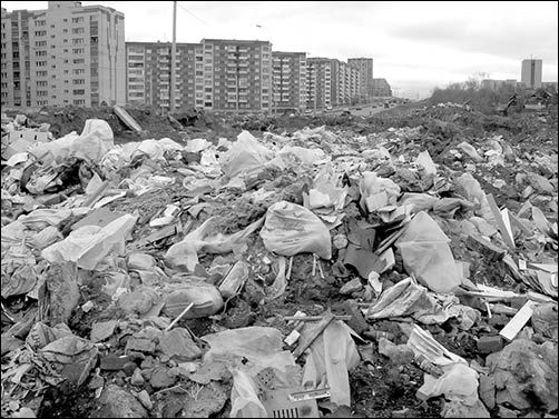 Numărul de gunoiști neautorizate crește în Ucraina